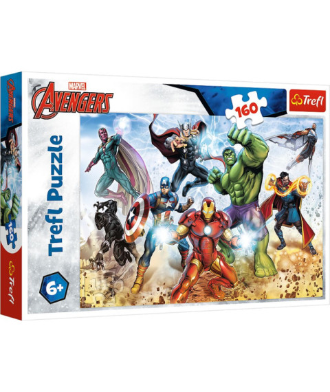 TF Puzzle - "160" - "Ready to save the world / Disney Marvel The Avengers